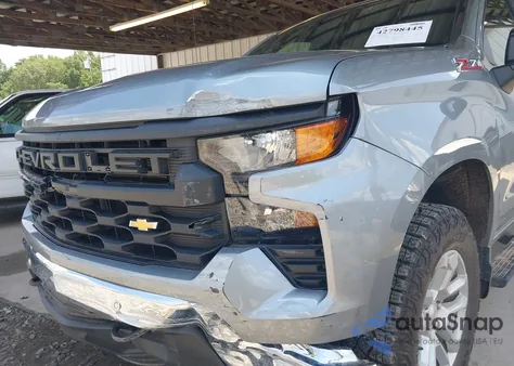 2024 Chevrolet Silverado 1500 4Wd Short Bed Wt из США, поврежденный, VIN 2GCUDAED9R1266710